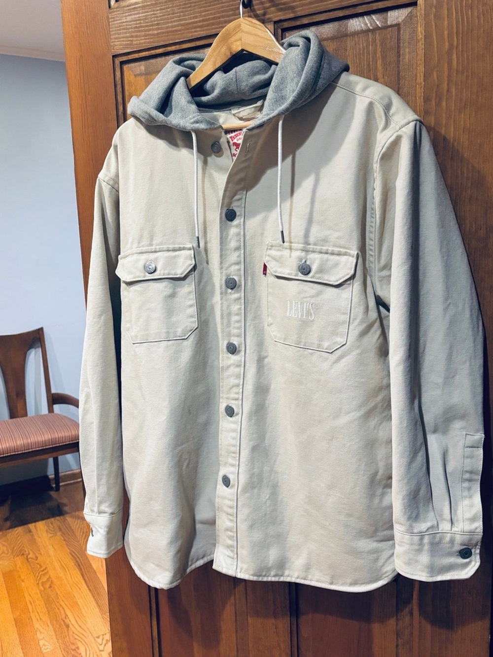 LEVI’S JACKSON Hooded Overshirt - Picture 1 of 11